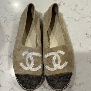 Authentic Chanel Espadrilles